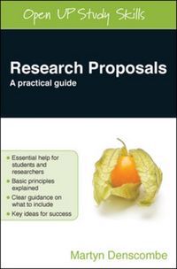 Produktbild: Denscombe, M: Research Proposals: A Practical Guide