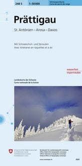Produktbild: 248S Pr&auml;ttigau Schneesportkarte