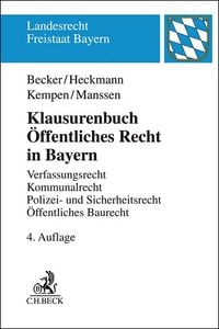 Produktbild: Klausurenbuch &Ouml;ffentliches Recht in Bayern
