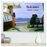 Produktbild: Rio de Janeiro dazwischen - in between (hochwertiger Premium Wandkalender 2026 DIN A2 quer), Kunstdruck in Hochglanz