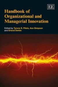 Produktbild: Handbook of Organizational and Managerial Innovation