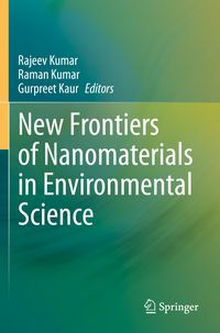 Produktbild: New Frontiers of Nanomaterials in Environmental Science