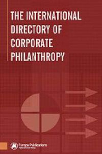 Produktbild: The International Directory of Corporate Philanthropy