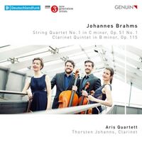 Produktbild: Streichquartett in c-moll/Klarinettenquintett