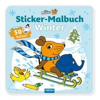 Produktbild: TR&Ouml;TSCH - Die Maus Stickermalbuch Winter Malbuch mit Stickern | Ab 4 Jahren