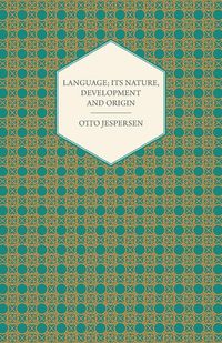 Produktbild: Language; Its Nature, Development and Origin