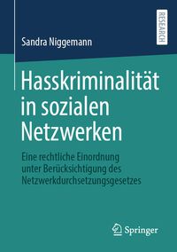 Produktbild: Hasskriminalit&auml;t in sozialen Netzwerken