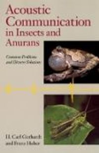Produktbild: Acoustic Communication in Insects and Anurans