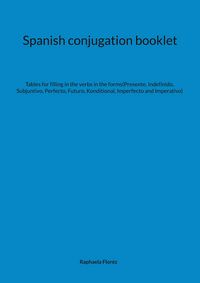 Produktbild: Spanish conjugation booklet