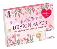 Produktbild: Design Paper Love Letters A5