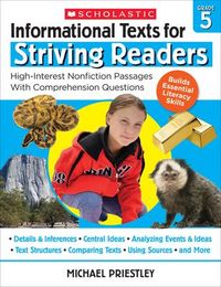Produktbild: Informational Texts for Striving Readers: Grade 5