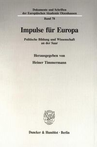 Produktbild: Impulse f&uuml;r Europa.