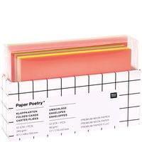 Produktbild: Kartenset A7/C7, Neon Mix,, 24-tlg.
