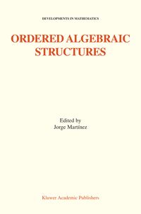 Produktbild: Ordered Algebraic Structures