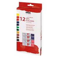 Produktbild: KREUL el Greco &Ouml;lfarben Set 12 x 12 ml Tuben