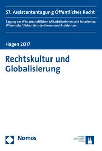 Produktbild: Rechtskultur und Globalisierung