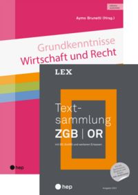 Produktbild: Spezialangebot &laquo;Textsammlung ZGB OR&raquo; und &laquo;Grundkenntnisse Wirtschaft und Recht&raquo;