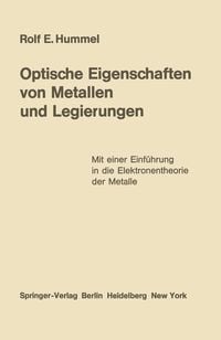 Produktbild: Optische Eigenschaften von Metallen und Legierungen