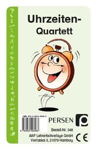 Produktbild: Uhrzeiten-Quartett