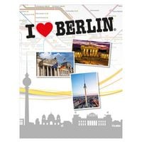 Produktbild: Idena Ringordner 2 Ringe mit Berlin Motiven DIN A4