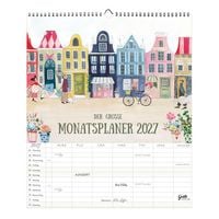 Produktbild: Gro&szlig;er Monatsplaner H&auml;user 2027