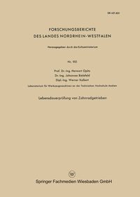Produktbild: Lebensdauerpr&uuml;fung von Zahnradgetrieben