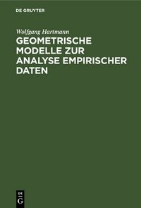 Produktbild: Geometrische Modelle zur Analyse empirischer Daten