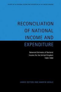 Produktbild: Reconciliation of National Income and Expenditure