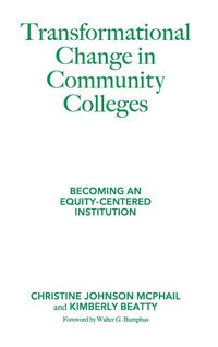 Produktbild: Transformational Change in Community Colleges