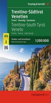 Produktbild: freytag & berndt Stra&szlig;enkarte Trentino-S&uuml;dtirol - Venetien 1:200.000
