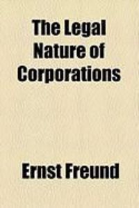 Produktbild: The Legal Nature of Corporations