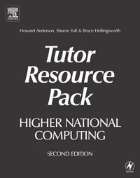 Produktbild: Anderson, H: Higher National Computing Tutor Resource Pack