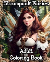 Produktbild: Steampunk Fairies Adult Coloring Book