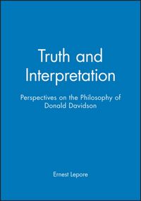 Produktbild: Lepore, E: Truth and Interpretation