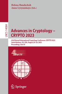 Produktbild: Advances in Cryptology &ndash; CRYPTO 2023