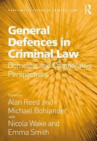 Produktbild: General Defences in Criminal Law