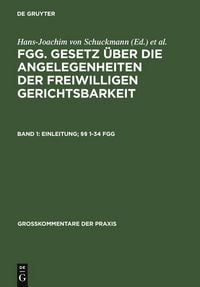 Produktbild: Einleitung; &sect;&sect; 1-34 FGG