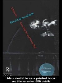 Produktbild: Brecht Sourcebook