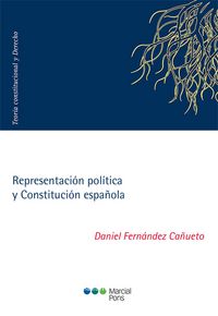 Produktbild: Representaci&oacute;n pol&iacute;tica y Constituci&oacute;n espa&ntilde;ola