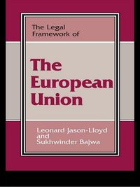 Produktbild: The Legal Framework of the European Union