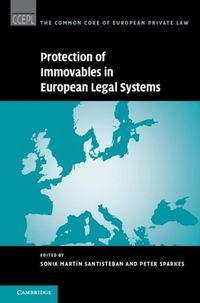 Produktbild: Protection of Immovables in European Legal Systems