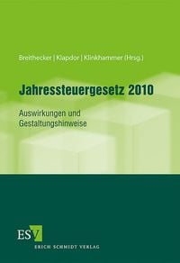 Produktbild: Jahressteuergesetz 2010