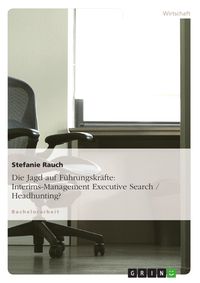 Produktbild: Vergleich zwischen Interim Management und Executive Search / Headhunting