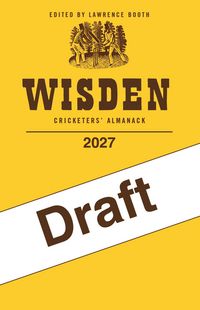 Produktbild: Wisden Cricketers' Almanack 2027
