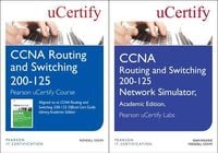 Produktbild: CCNA Routing and Switching 200-125 Pearson Ucertify Course and Network Simulator Academic Edition Bundle