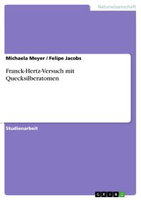 Produktbild: Franck-Hertz-Versuch mit Quecksilberatomen