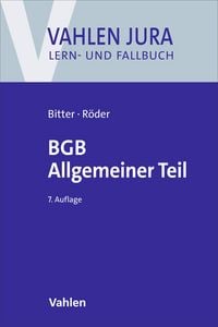 Produktbild: BGB Allgemeiner Teil