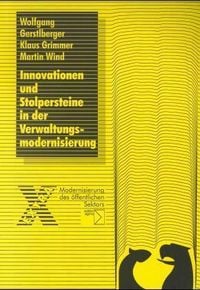 Produktbild: Innovationen und Stolpersteine in der Verwaltungsmodernisierung