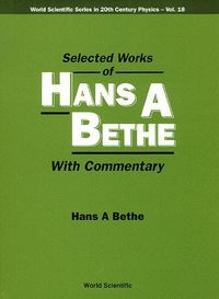 Produktbild: Selected Works of Hans a Bethe (with Commentary)