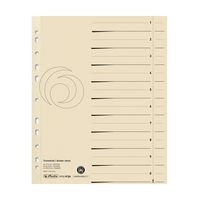 Produktbild: Herlitz Trennblatt A4 chamois 100er Set